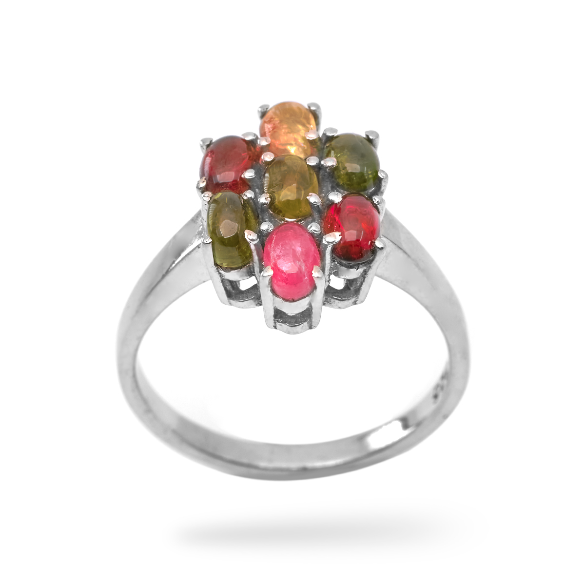 Bague tourmaline argent Nymphea